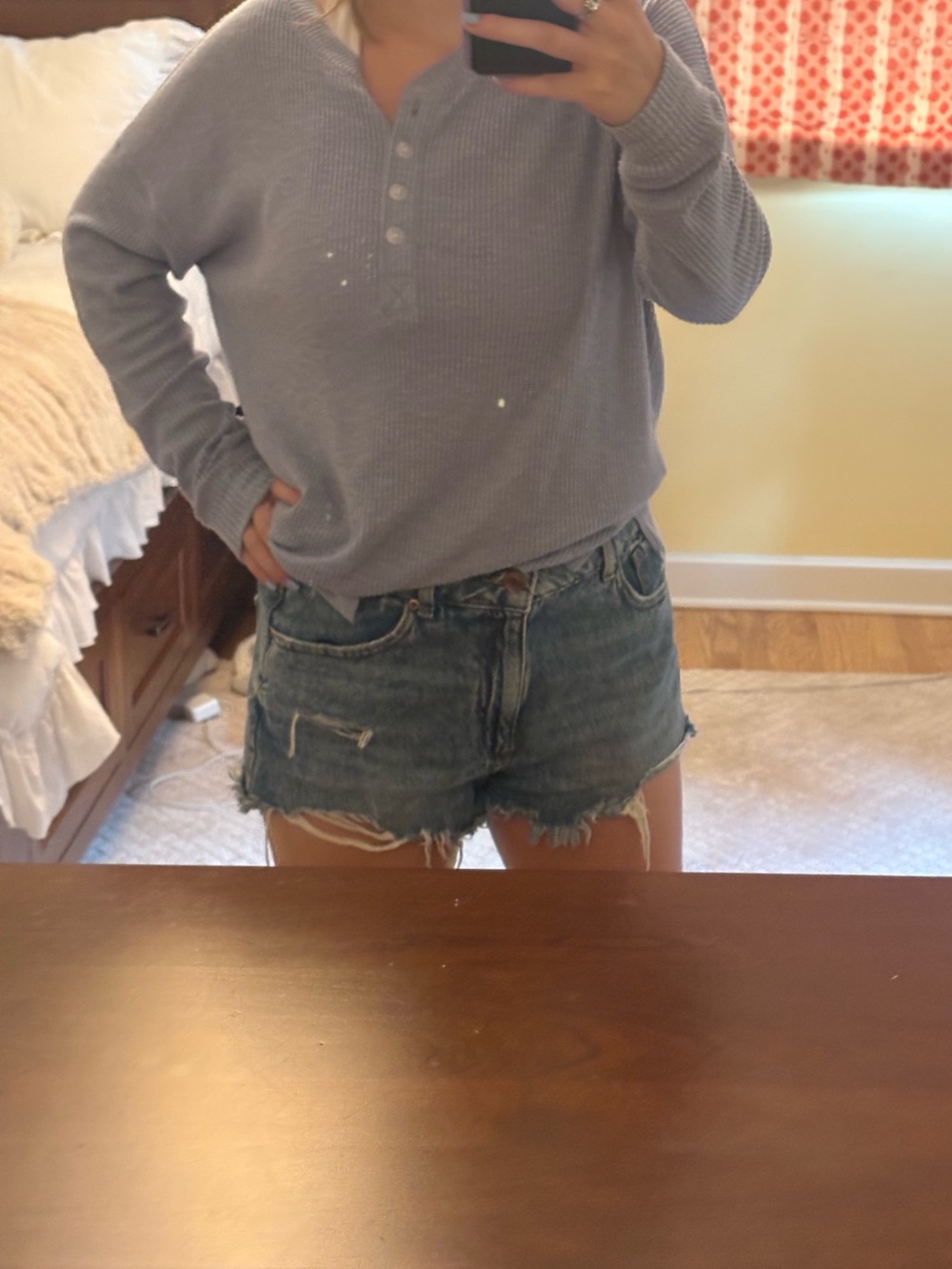 Garage Denim Festival Cutoff Shorts
